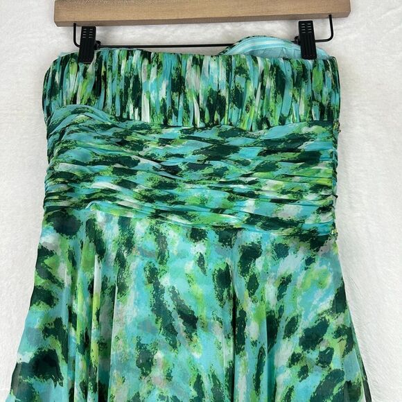 Alberto Makali Strapless Gown Size 6 Sweetheart Prom Special Occasion Formal - Picture 5 of 7